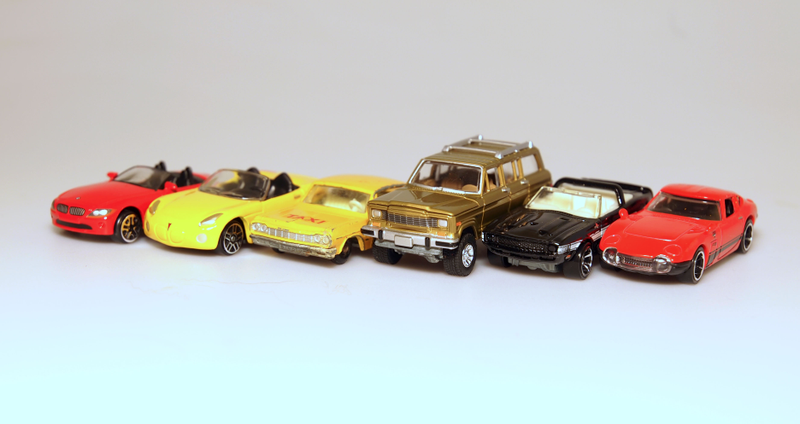 Some different makes mixed in here, all super cool. My wife loves the Wagoneer!